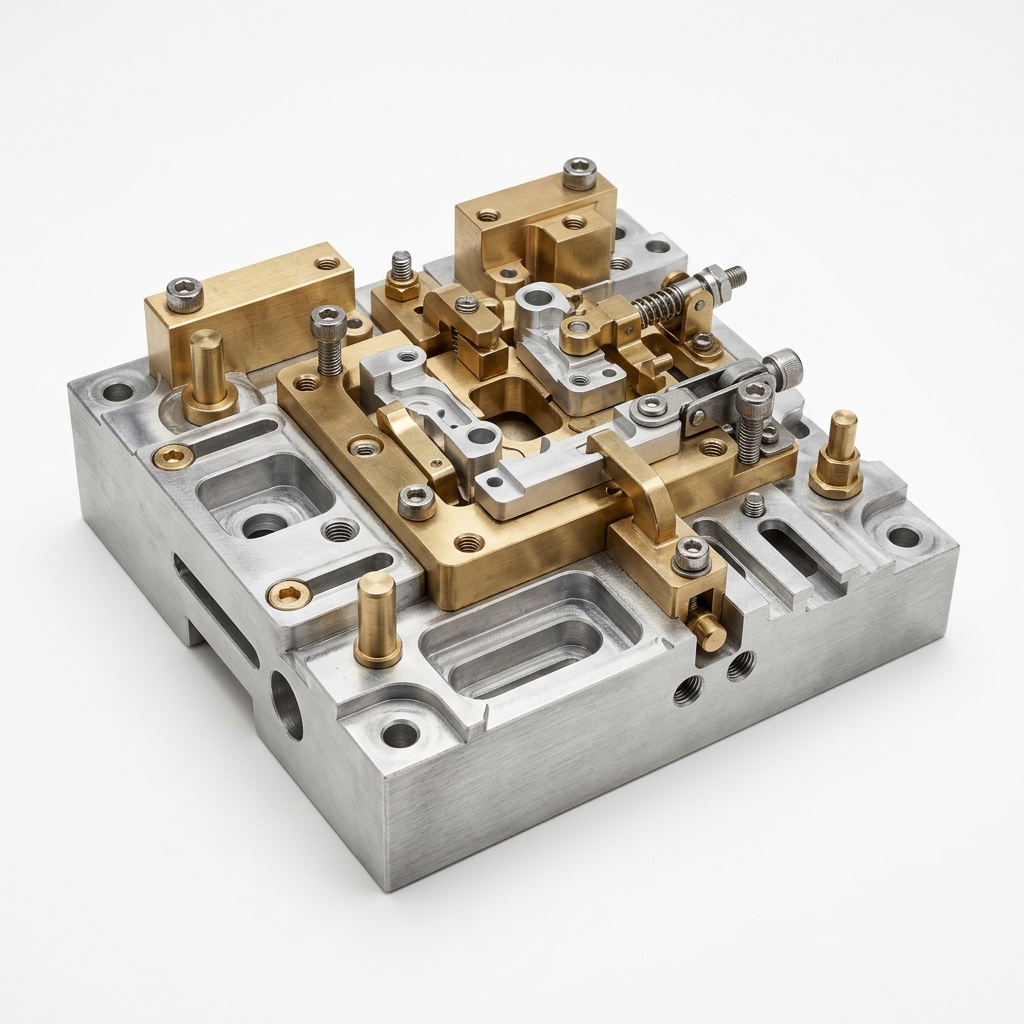 Custom CNC Machined Robot Nest - Proprietary Design